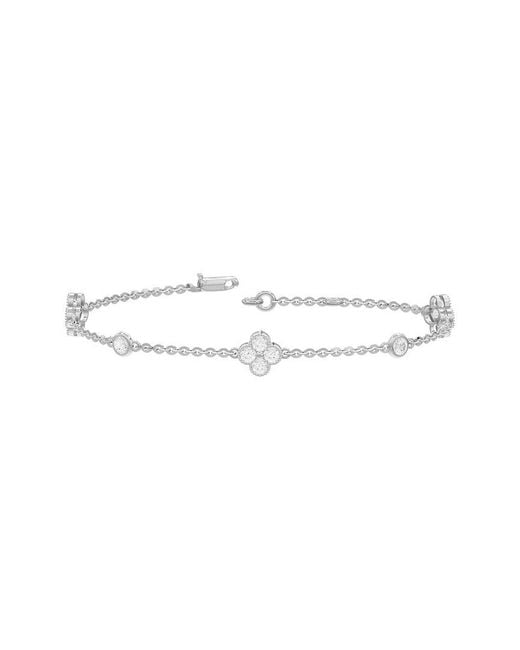 Lab Grown Diamonds White 14K 1.43 Ct. Tw. Lab-Grown Diamond Bracelet