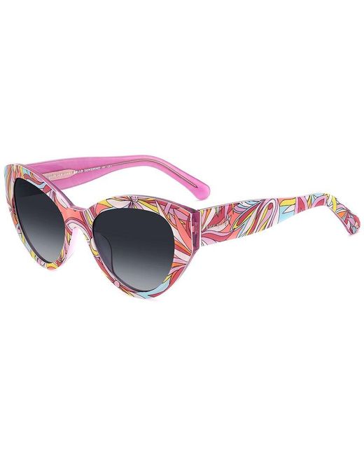 Kate Spade Pink Paisleigh/S 55Mm Sunglasses