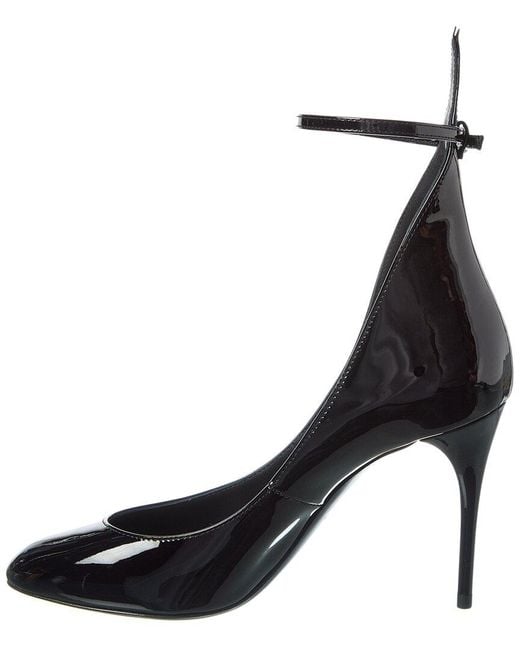 Alaïa Black Decollete Patent Pump