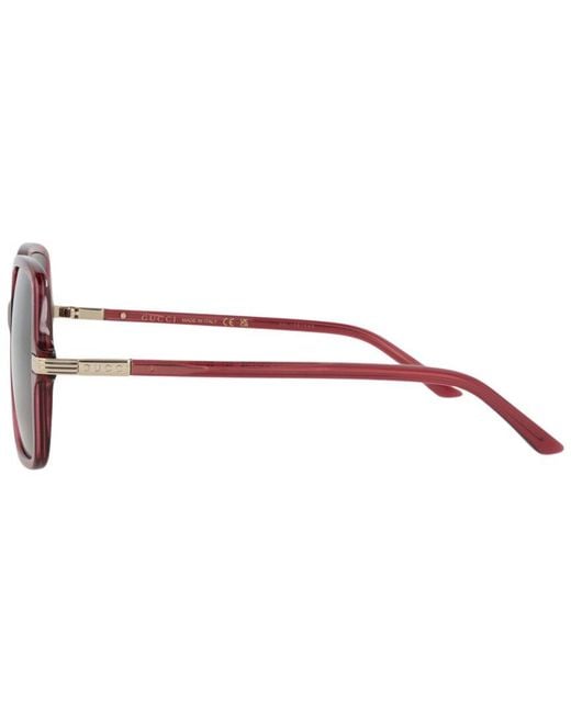 Gucci Brown Gg1449S 55Mm Sunglasses