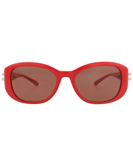 McQueen Red 54Mm Sunglasses