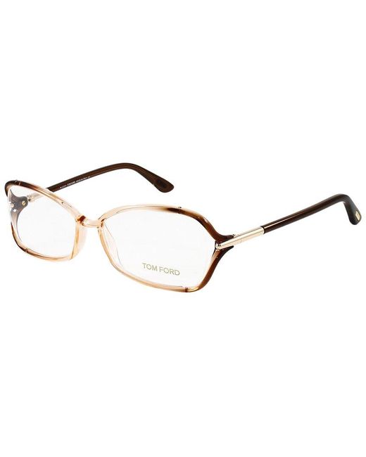 Tom Ford Brown Ft5206V 53Mm Optical Frames