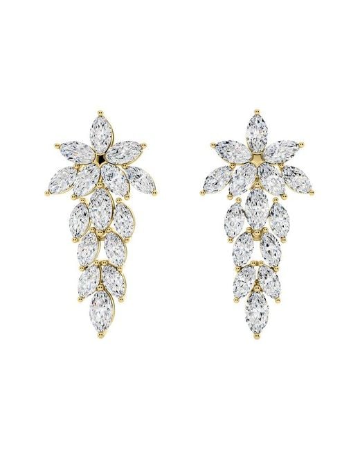 Sabrina Designs Lab Grown Diamonds White 14K 2.22 Ct. Tw. Lab-Grown Diamond Chandelier Earring