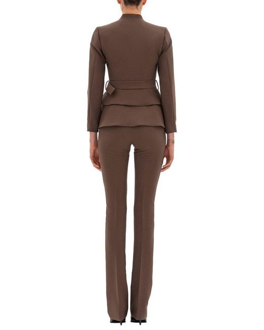 BGL Brown 2Pc Blazer & Pant Set