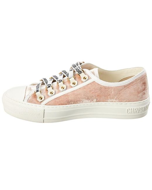 dior pink trainers