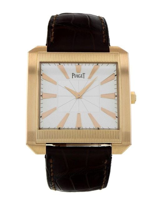 Piaget Black Protocole Watch, Circa 2010S (Authentic Pre-Owned) for men