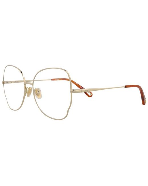 Chloé Metallic Ch0098O 56Mm Optical Frames