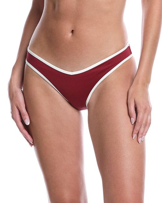 WeWoreWhat Red Delilah Bikini Bottom
