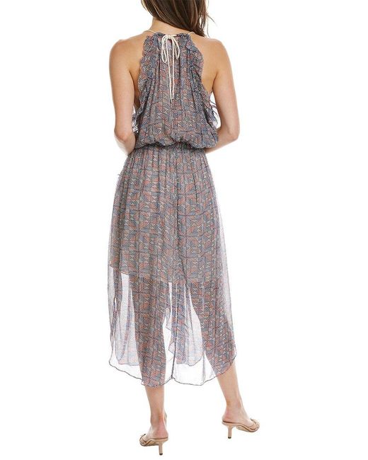 Isabel Marant Gray Étoile Fadelo Maxi Dress
