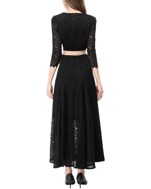 Lanelle Black Maxi Dress