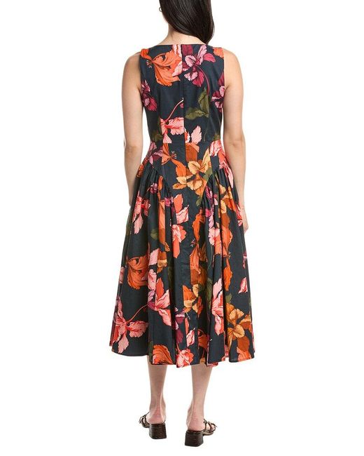 Hutch White April Midi Dress