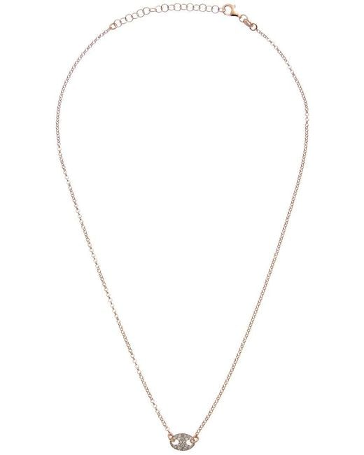 Meshmerise Metallic 18K Vermeil 0.15 Ct. Tw. Diamond Necklace