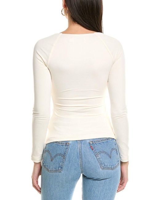 Significant Other Blue Posie Top