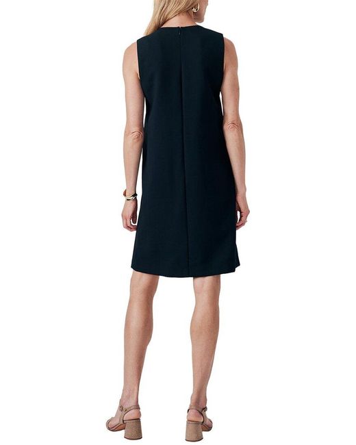 J.McLaughlin Blue Shea Wool-Blend Dress