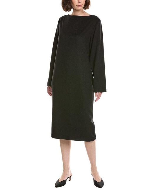 Lafayette 148 New York Black Camel Dress