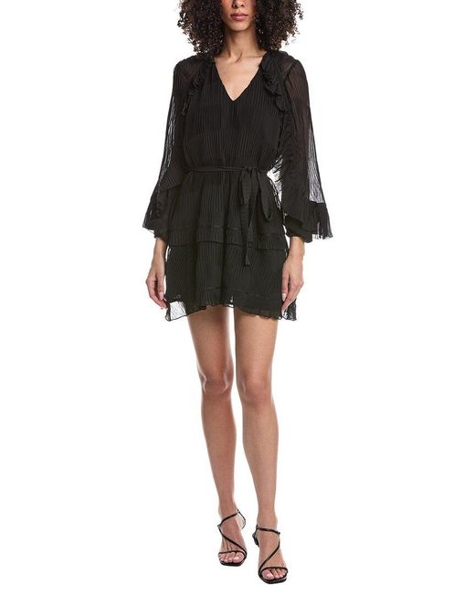 Ramy Brook Black Zelda Mini Dress