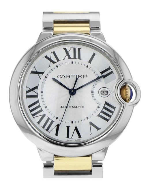 Cartier Gray Ballon Bleu 36 Watch (Authentic Pre-Owned) for men