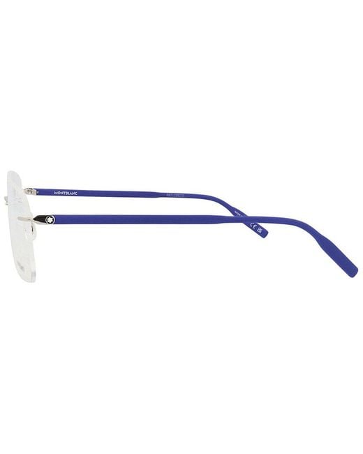 Montblanc White Mb0222O 58Mm Optical Frames for men