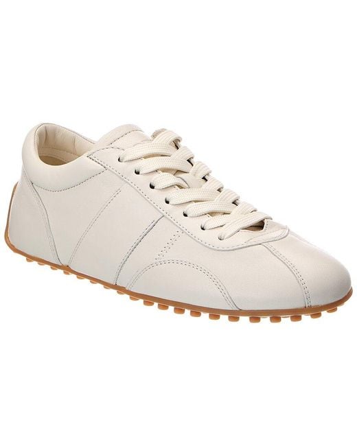 Tod's White T-Marathon Leather Sneaker