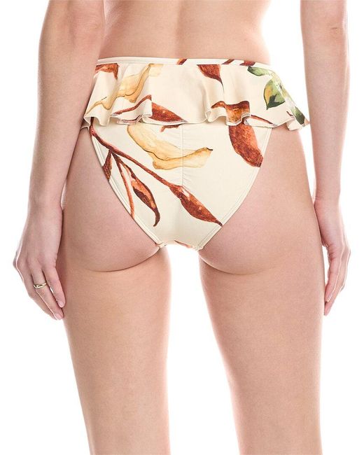 Montce Pink Tamarindo Ruffle Bikini Bottom