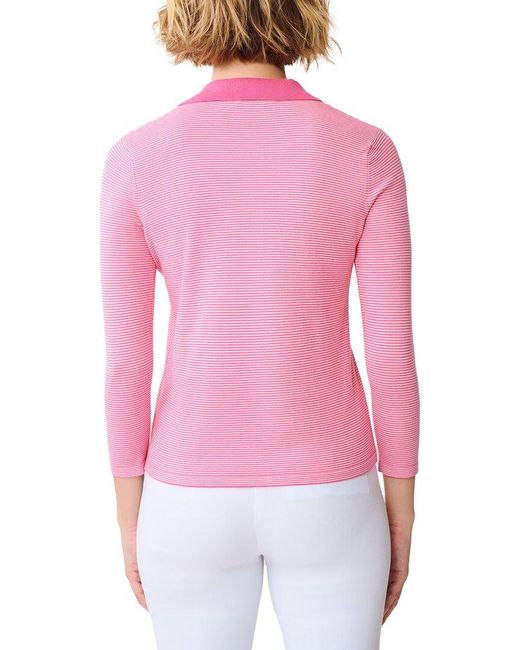 J.McLaughlin Pink Fairfax Sweater