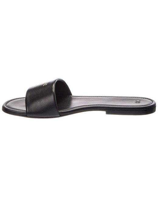 Céline Brown Dnu Inv Dnu Inv Logo Leather Sandal