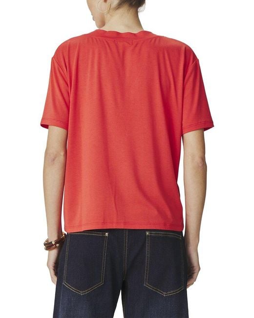 Splendid Red Bamboo T-Shirt