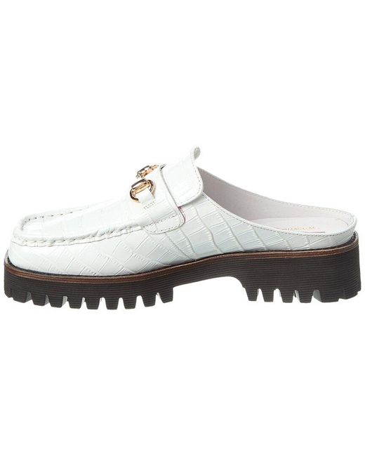 INTENTIONALLY ______ White Kowloon Leather Loafer