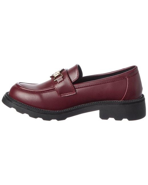 Byblos Red Logo Loafer