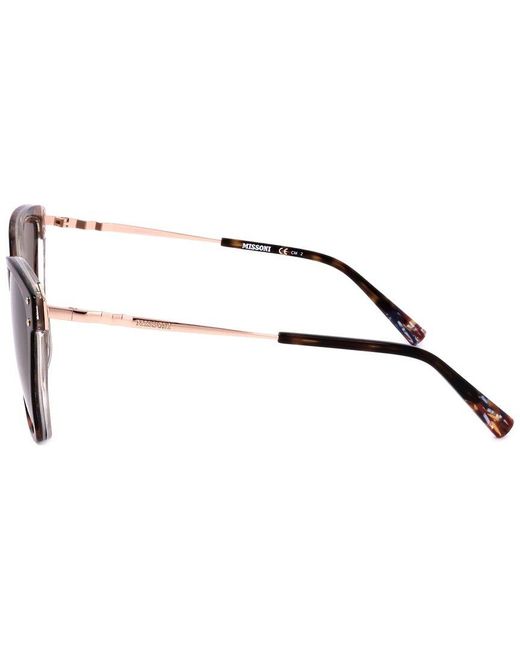 Missoni Brown Fashion 56Mm Sunglasses