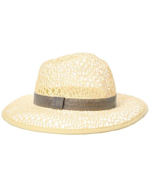 Brunello Cucinelli Natural Straw Hat