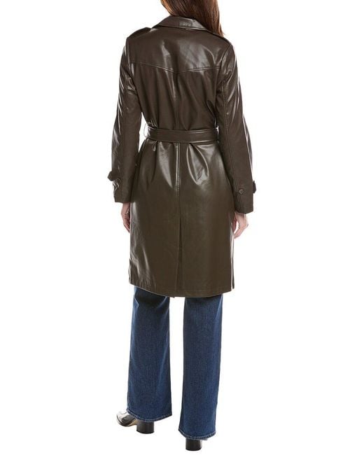 Ellen Tracy Black Trench Coat