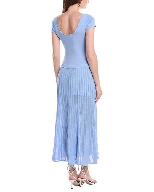 Solid & Striped Blue The Bridget Maxi Dress