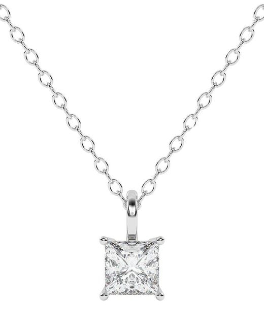 Lab Grown Diamonds White 14K 0.50 Ct. Tw. Lab-Grown Diamond Necklace