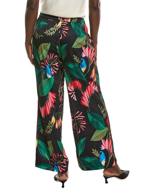 Tahari Green Pull On Pant