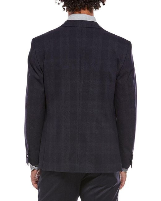 Scotch & Soda Blue Double Breasted Blazer for men