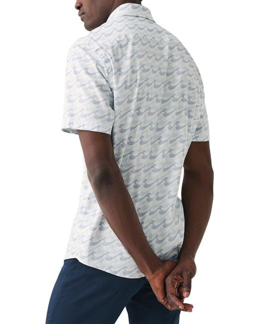 Faherty Brand White Movement Shirt for men