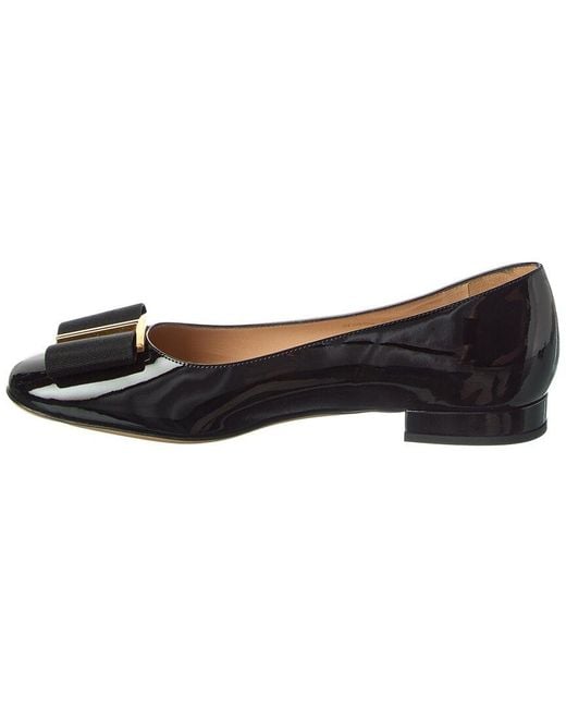 Tom Ford Black Audrey Patent Ballerina Flat