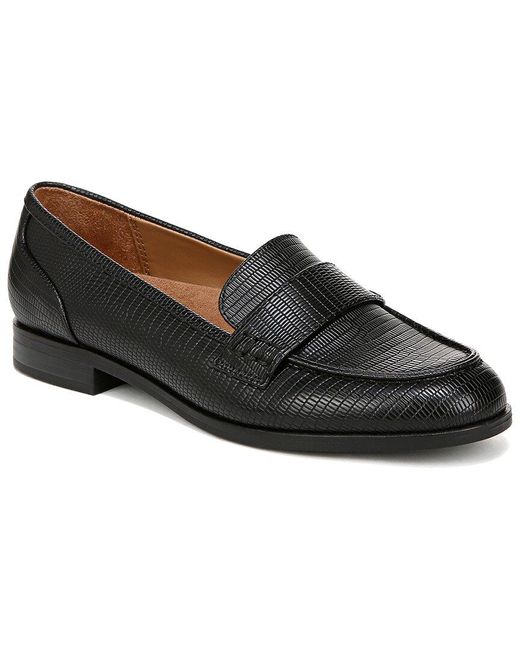 Naturalizer Black Milo Slip On Penny Loafers