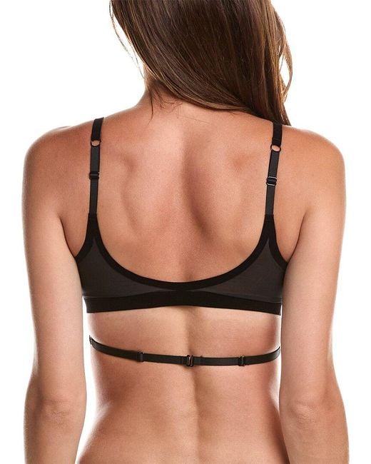 Wolford Black Flock Shaping Bra