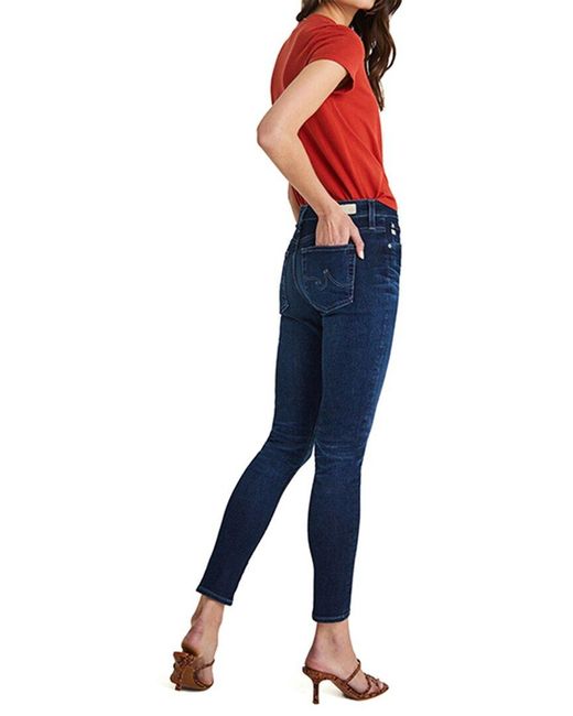 AG Jeans Blue Farrah 4 Years Deep Willows Ankle Skinny Jean