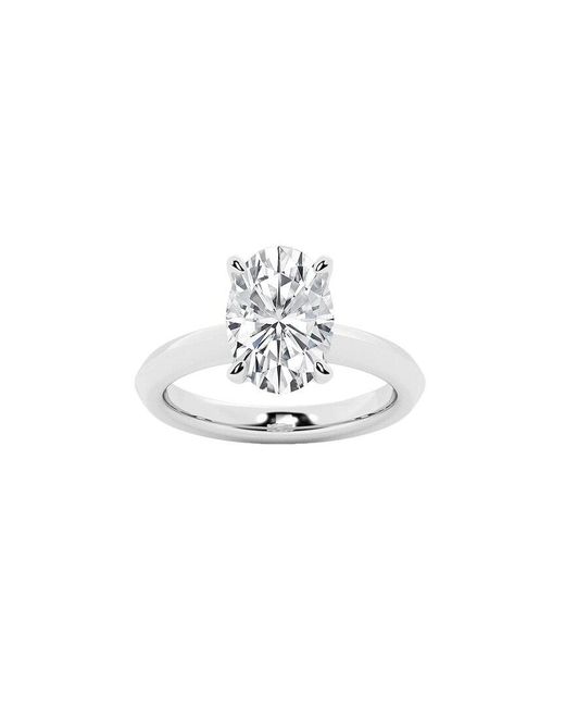 Lab Grown Diamonds White 14K 3.00 Ct. Tw. Lab-Grown Diamond Solitaire Engagement Ring