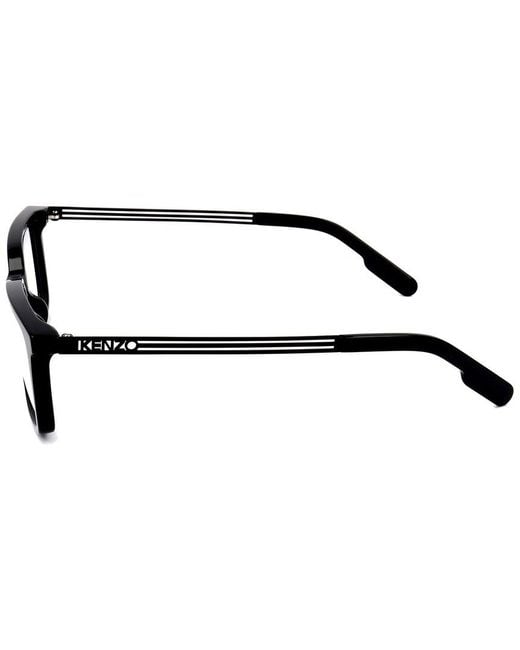 KENZO Black Kz50016u 52mm Optical Frames for men