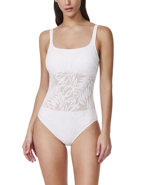 Gottex White One-Piece