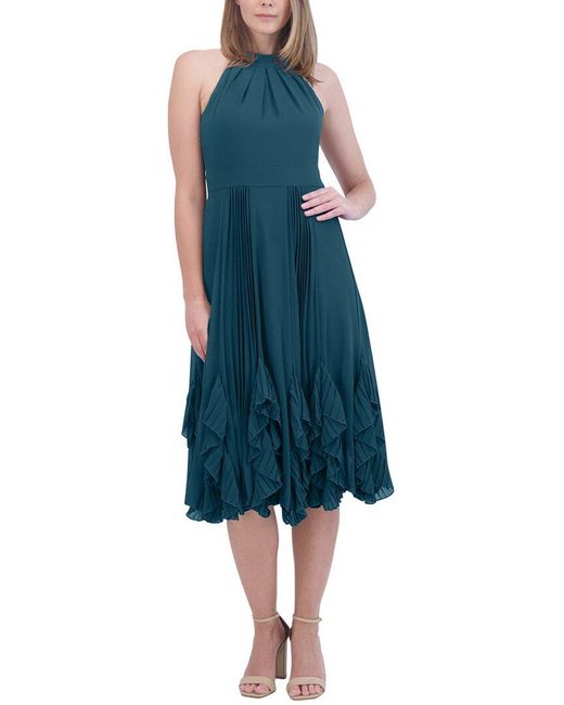 Eliza J Blue Midi Dress
