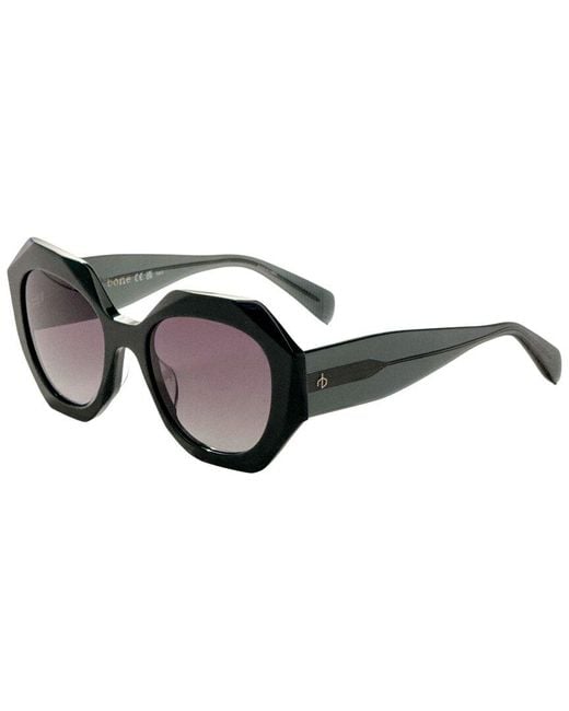 Rag & Bone Black Rnb1091 53Mm Sunglasses