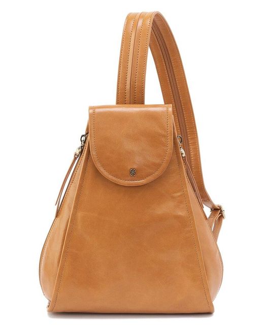 Hobo International Brown Betta Leather Backpack
