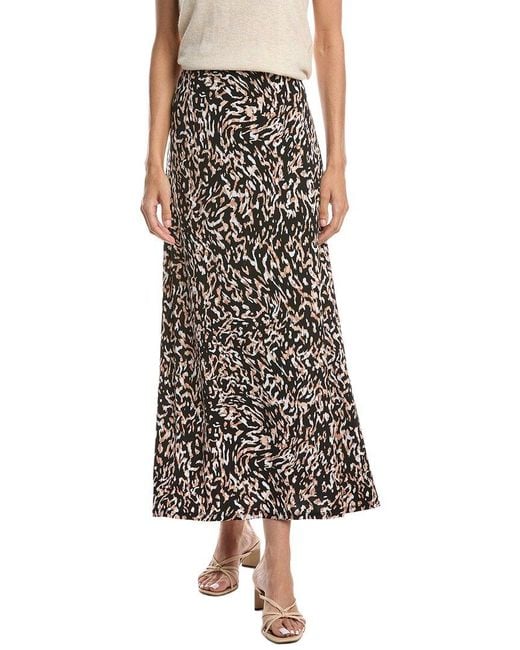 Vince Camuto Black Pull On Maxi Skirt