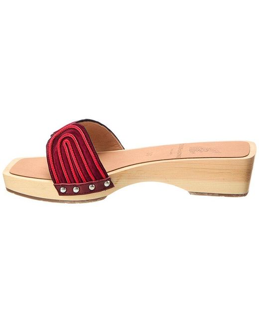 Ancient Greek Sandals Pink The Harness Clog