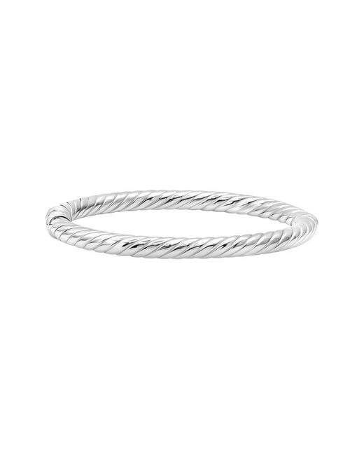MaxColor White Twist Bracelet